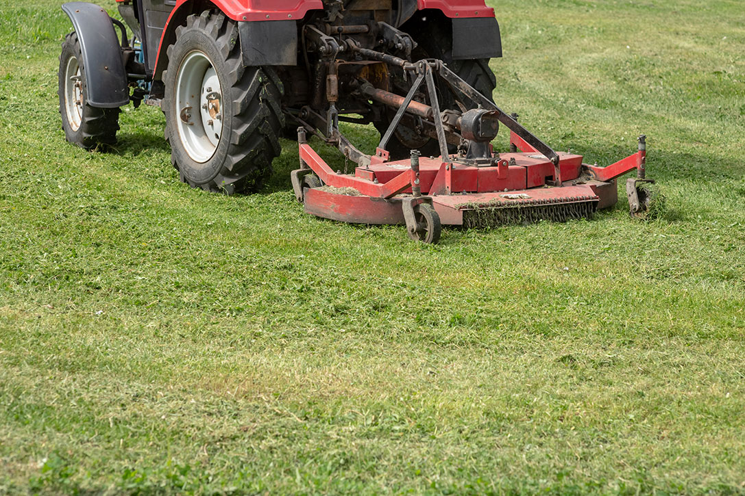 Acreage lawn mowing