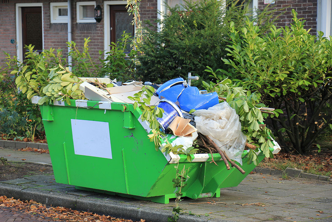 Image of a bin for green waste