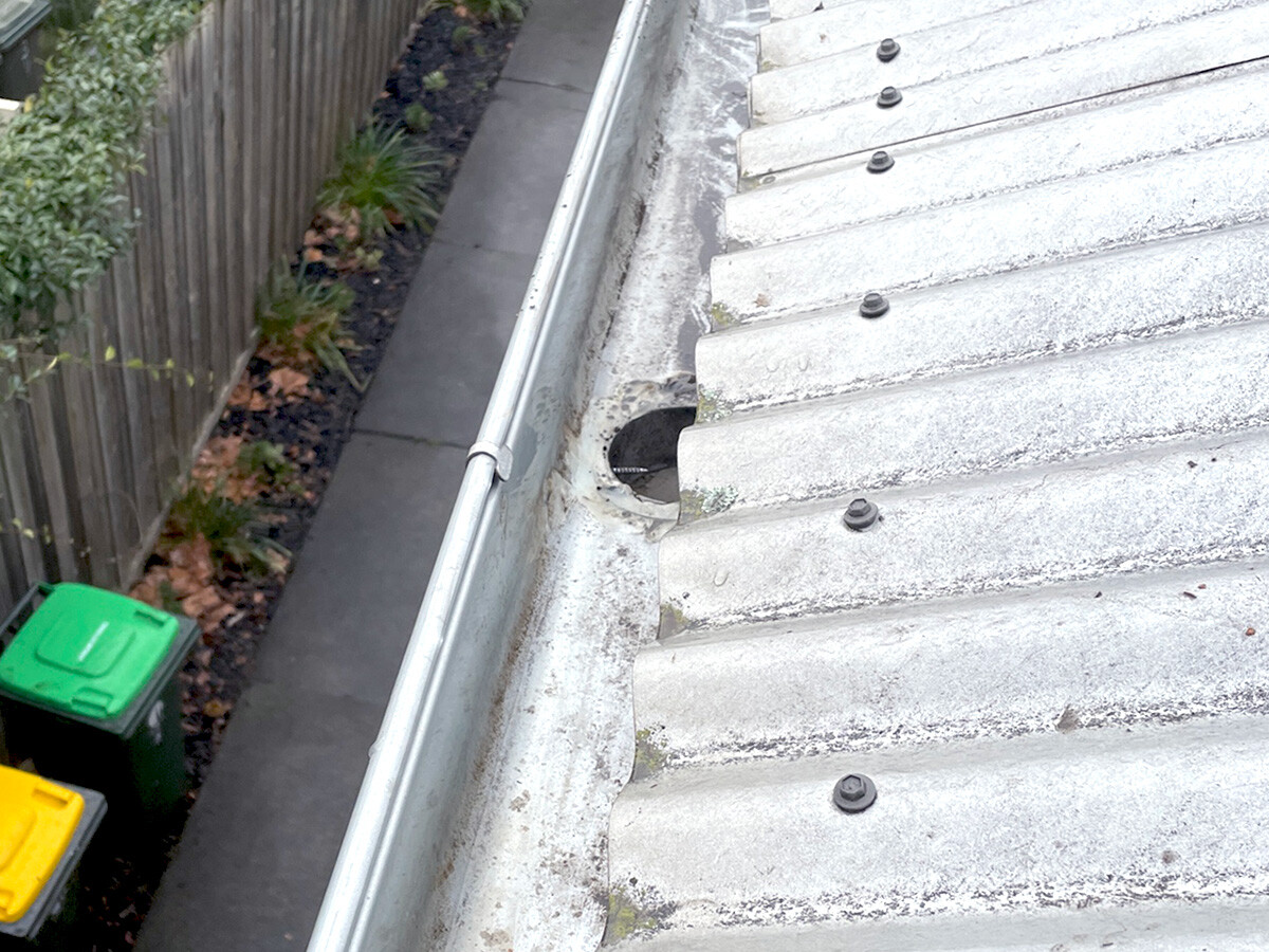 After Gutter Cleaning Service